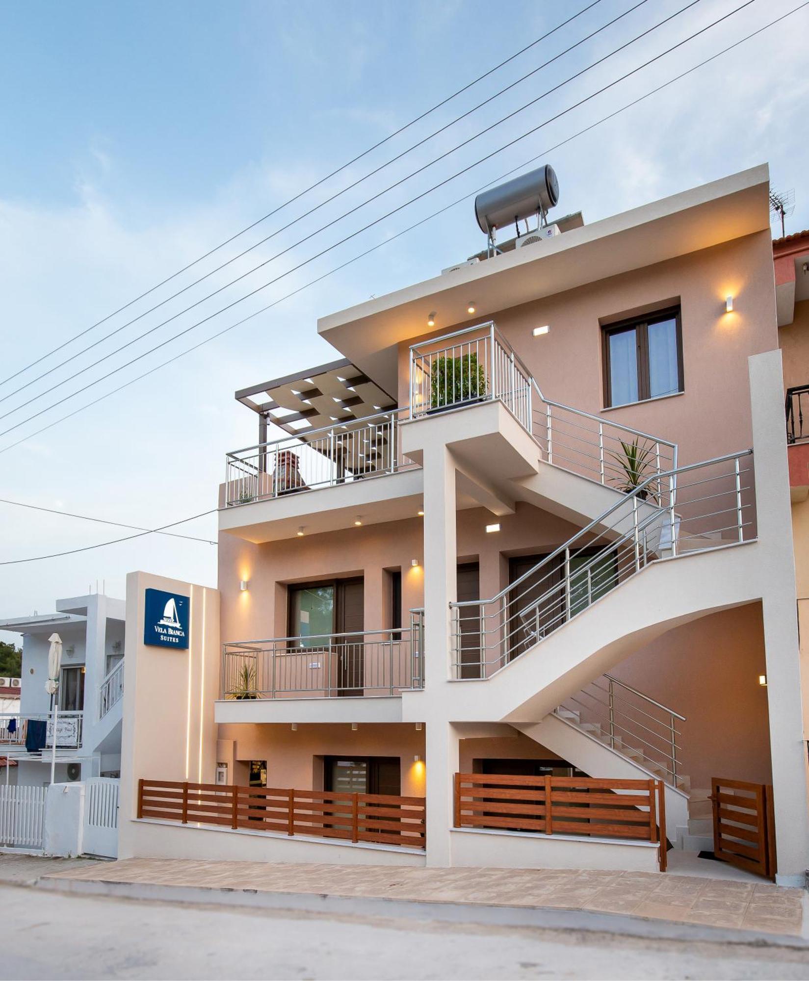 Vela Bianca Suites Limenaria  Exterior photo